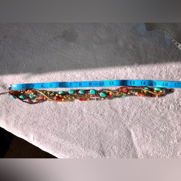 Boston Proper 7 Strand Twisted Necklace - Picture 7 of 9